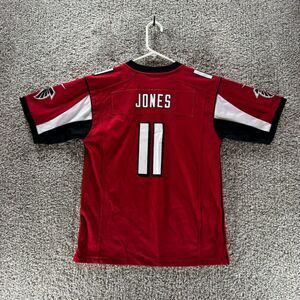 Atlanta Falcons Jersey Julio Jones Youth Large Red Nike On Field NFL Football‎